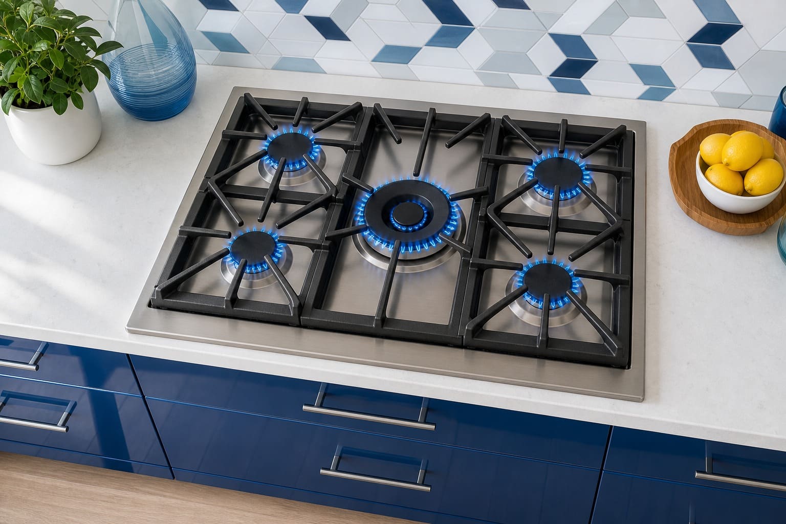 Thermador built-in cooking appliance in a Sunnyvale kitchen